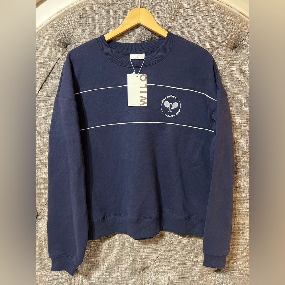 NWT Wilo The Label Crewneck Sweatshirt